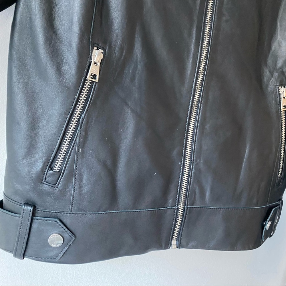 Black Leather Jacket - image 5